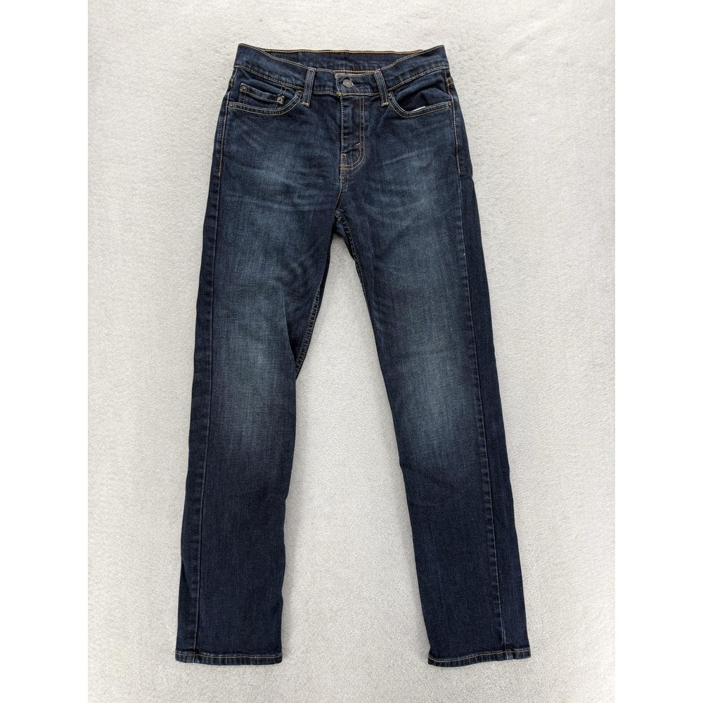 Levis 511 Jeans Mens 29x32 Slim Straight Blue Dark Wash Stretch Denim Casual